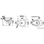 WC Silent Slim automatico 12 V - immagine 3