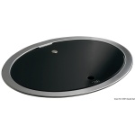 Piano cottura inox 2 fuochi 510 x 390 mm - immagine 2
