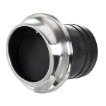 Uscita scappamento per tubi 100 mm