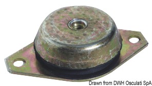 51.656.07.jpg Supporto antivibrante zincato 600 kg - immagine 1