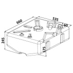 Serbatoio Polietilene 62 l - immagine 2