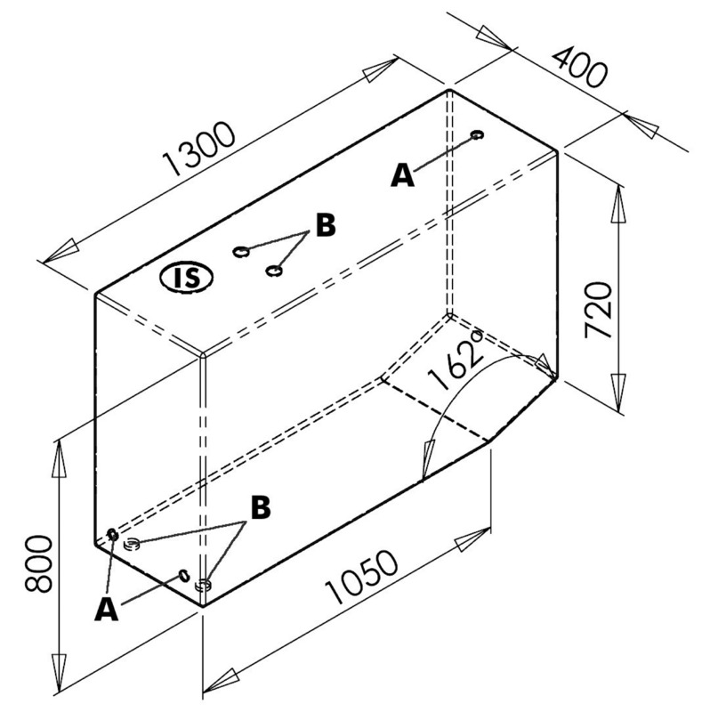 52.173.04_dis.jpg Serbatoio per acqua 345 l sinistro - immagine 1