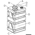 Serbatoio rigido verticale acqua potabile 236 l - immagine 2