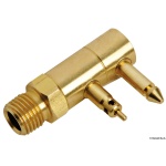 Innesto Yamaha maschio lato sebatoio ottone