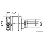 Chiave avviamento Johnson/Evinrude - immagine 2