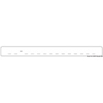 Placchetta CE 140 x 13 mm