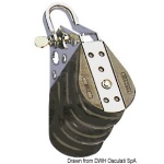 Bozzello sfere 3 pulegge grillo 12x57
