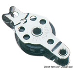 Bozzello 1 puleggia arricavo 8x25