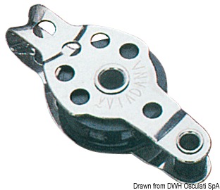 4.2.7 Bozzello 1 puleggia arricavo 8x25 - immagine 1