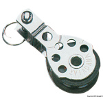 Bozzello 1 puleggia girevole 8x25
