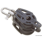Bozzello 2 pulegge (testa universale) arricavo A