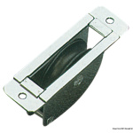 Bozzello inox incasso 1 puleggia 40x5