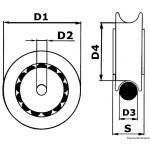 Puleggia 10 mm - immagine 2