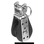 Bozzello inox 1 puleggia girevole 22x6