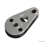 Bozzello inox 1 puleggia piatto 25x8