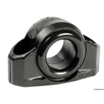 Passascotte nylon nero 13 mm