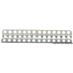 Piastra U inox 150 mm