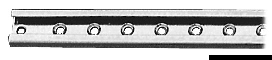 4.0.2 Rotaia inox per cursori 25 mm 1 m - immagine 1
