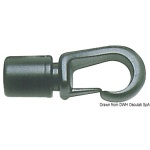 Gancio nylon a scatto 5/6 mm cf. 20 pz