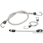 Cavo elastico con gancio nylon 200x4 mm