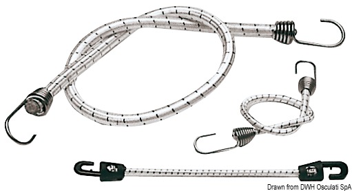 4.0.2 Cavo elastico con gancio nylon 200x4 mm - immagine 1