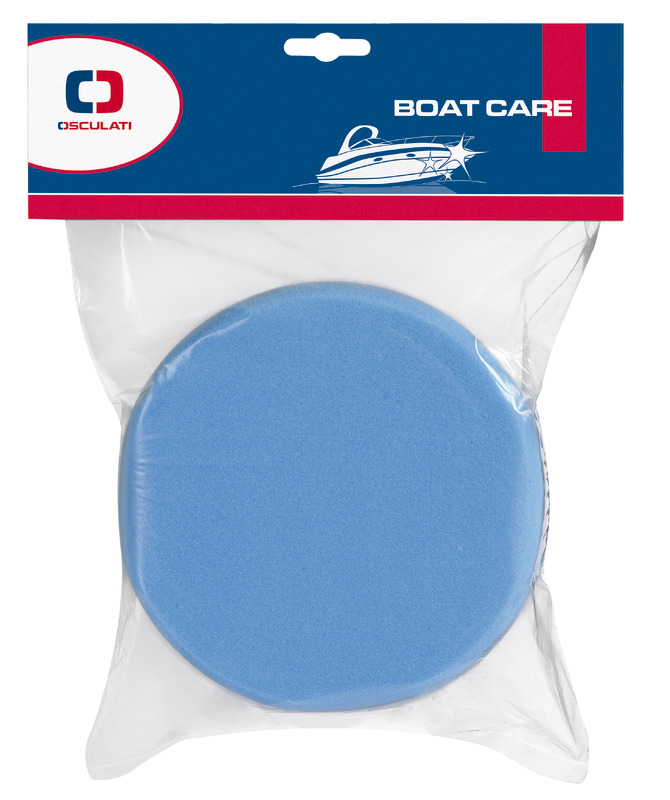 65.230.02Pack_New2019.jpg Tamponi in schiuma per lucidatrice blu 150x30 mm (cf da 2 pz) medio-morbido - immagine 1