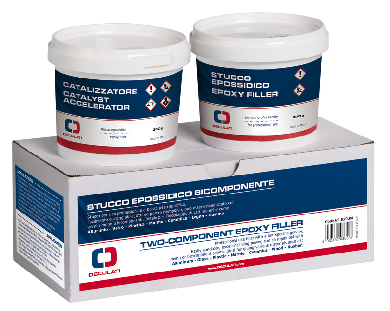 65.520.04_New2019.jpg Stucco epossidico bicomponente 600 g - immagine 1