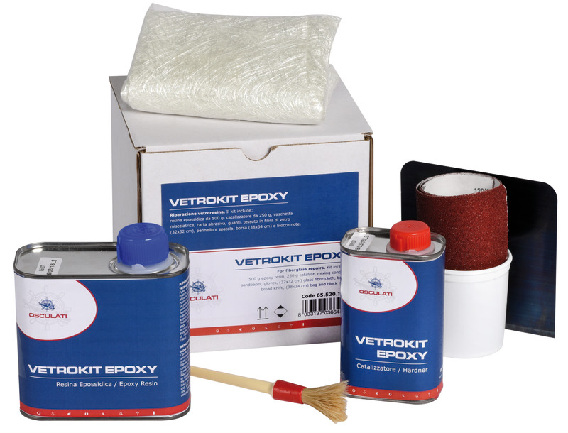 65.520.10_New2019.jpg Kit Riparazione vetroresina Epoxy 500 g - immagine 1