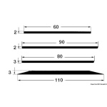 Piattina grigia 60x2 mm - immagine 2