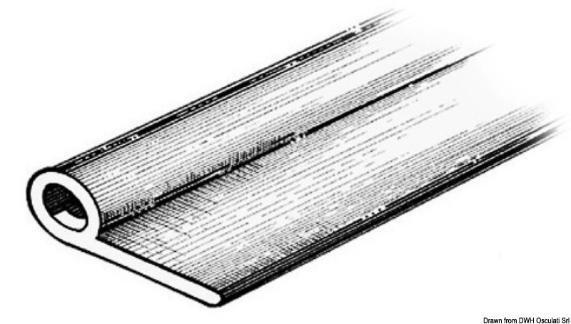 66.025.01.jpg Profilo nero 2x34,1x13,5 mm - immagine 1