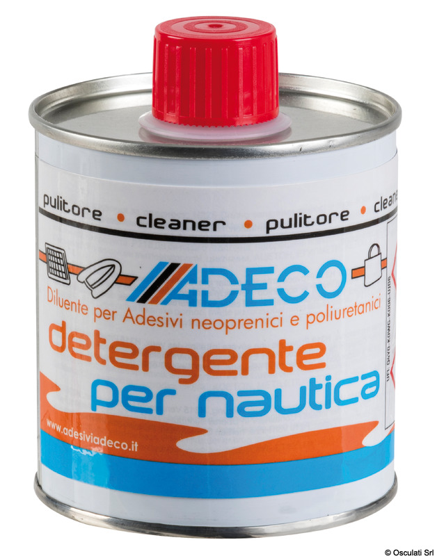 66.236.10_New2025.jpg Pulitore/diluente per collanti ADECO 250 ml Detergente per nautica - immagine 1