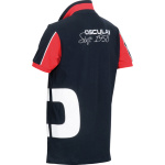 Polo Sport Osculati 2021 blu e rossa donna - immagine 3