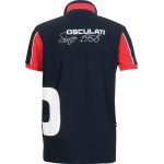Polo Sport Osculati 2021 blu e rossa donna - immagine 4