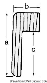 4.0.2 Profilo teak per cornici 71.042.00 - immagine 1