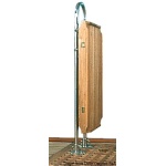 Tavolo teak pieghevole 70x64 cm - immagine 3
