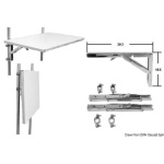 Bracci inox supporto tavolo - immagine 2