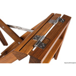 Sedia pieghevole ARC in Teak sabbia - immagine 2