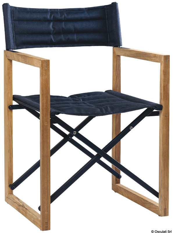 71.325.01.jpg Sedia pieghevole teak ARC The Square blu navy - immagine 1