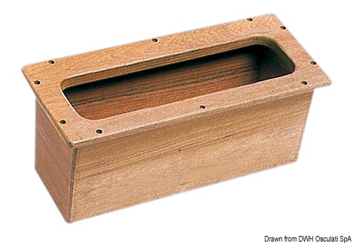 4.0.2 Box incasso teak 450x190x190 mm - immagine 1