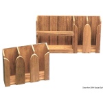 Porta piatti teak 490x106x228 mm