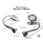 Box Elissa inox con doccia Keji tubo inox 2,5 m - immagine 8