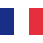 Bandiera Francia 20 x 30 cm