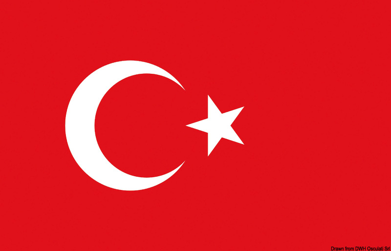 bandiera-turchia.jpg Bandiera Turchia 20 x 30 cm - immagine 1