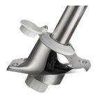 Asta Evoled 360° inox cm 100 - immagine 2