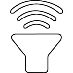 Tromba a membrana Q Box bianca - immagine 3
