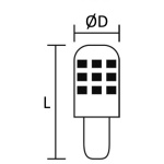 Lampadina led 12/24 V 23 W - immagine 3
