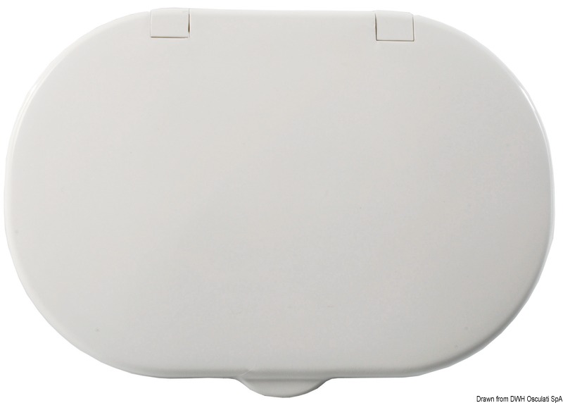 portello_tondo_bianco.jpg Solo coperchio Classic XL neutro - immagine 1